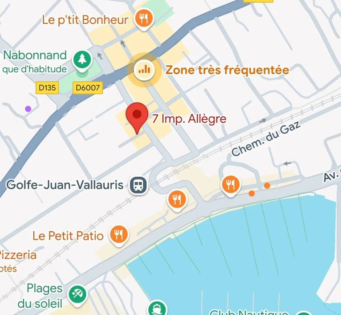 Apartamento Magnifique Studio Hypercentre Trains Plages Au Coeur De Golfe-Juan